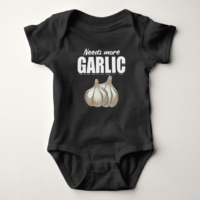 Body Garlic Cloves Drôle Cuisine Humour alimentaire (Devant)