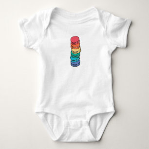 Body Gay pride du drapeau arc-en-ciel Lgbtq Macaron