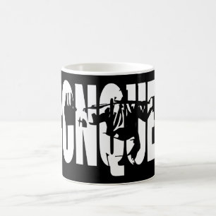 Body-Gebäude-Motivation - CONQUER Kaffeetasse