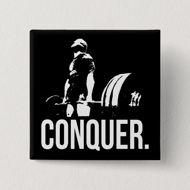 "Body Gebäude"-Motivation - Erobern Button (Vorderseite)