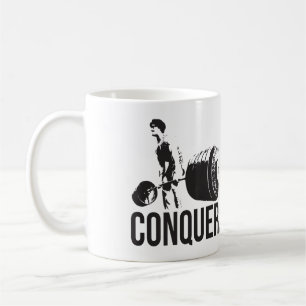 "Body Gebäude"-Motivation - Erobern Kaffeetasse