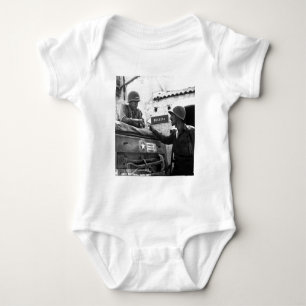 Body Général George S. Patton et colonel Lyle Bernard