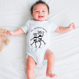 Body Genoux d'abeille sur un tee