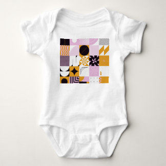 Body Géométrie Scandinave : Oeuvre Artisanale Dessinée 