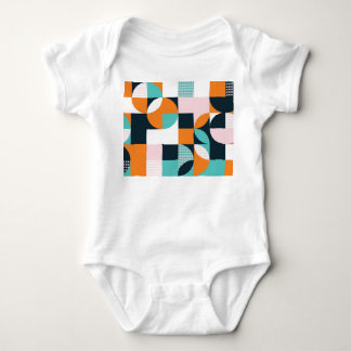 Body Géométrique Abstraite : Effet 3D coloré.