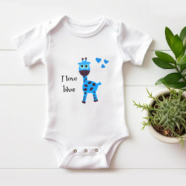 Body Girafe bleue