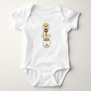 Body Giraffe en astronaute en costume