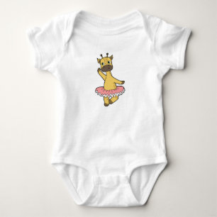 Body Giraffe en Ballerina au Ballet avec jupe