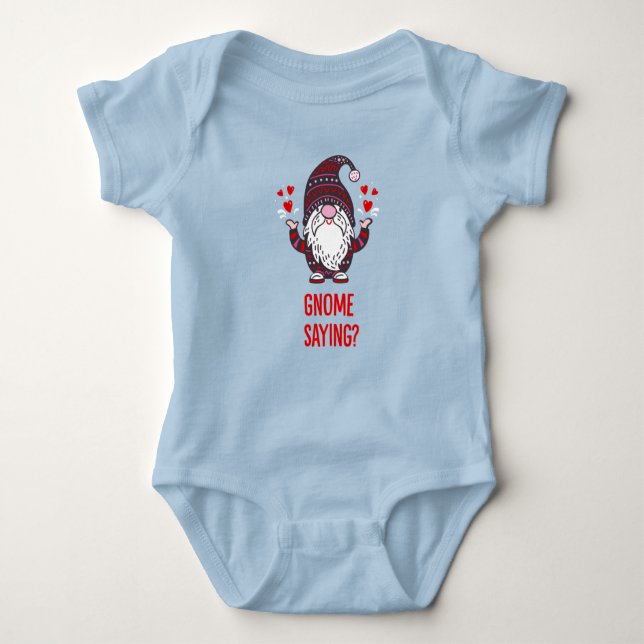 Body Gnome love baby bodysuit (Devant)