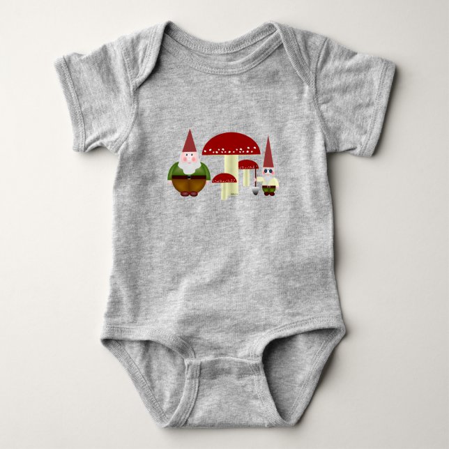Body Gnomes Baby Bodysuit (Devant)