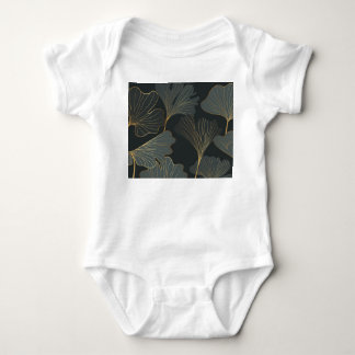 Body Golden Ginkgo : Luxueux Déco Floral.
