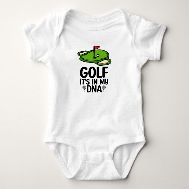 Body Golf c'est dans mon ADN pour Golfer Baby (Devant)