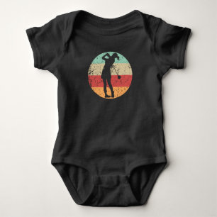 Body Golfeuse rétro athlète féminine golf golf filles S