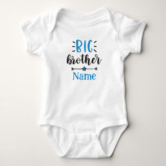 Body Grand Frère Nom Personnalisé Mignon