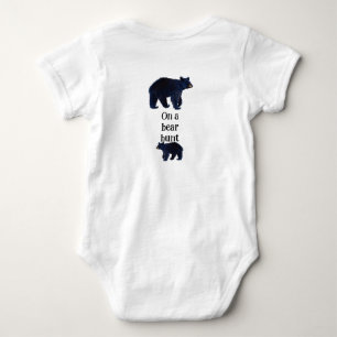 Body Grand frère petit frère ours Chemises assorties T-
