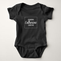 Grand-mère personnalisée m'aime petit-enfant
