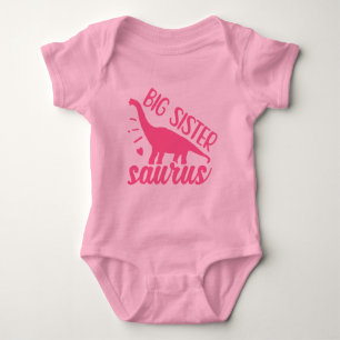 Body Grande soeur Saurus en rose