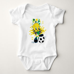 Body Graphisme TWEETY™ Équipe Brésil Football
