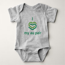 Gray Baby Bodysuit