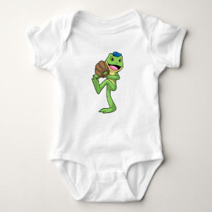 Body Grenouille au baseball avec gants