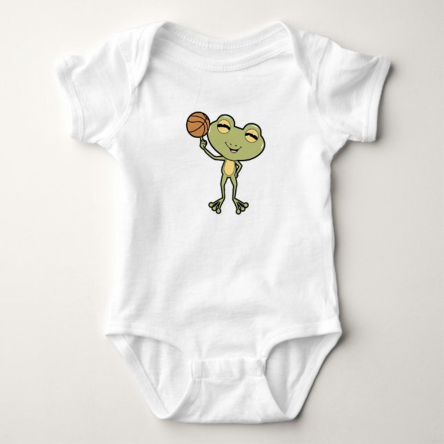 Body Grenouille aux sports de basket-ball (Devant)