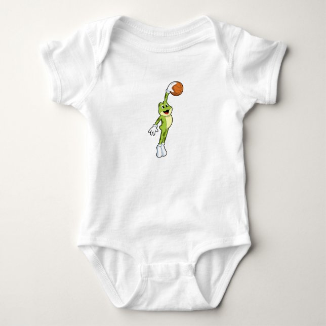 Body Grenouille en tant que joueur de basket-ball avec  (Devant)