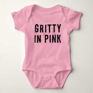 Body Gritty In Pink - Costume de bébé Jersey (Rose)