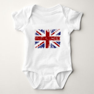 Body Grunge britannique de punk d'Union Jack de drapeau