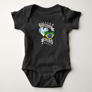 Body Guatemala Brésil Drapeaux cardiaques Guatemala Bré