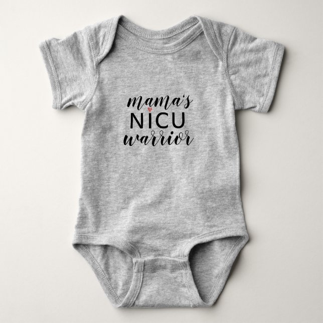 Body guerrier du nicu de la maman (Devant)