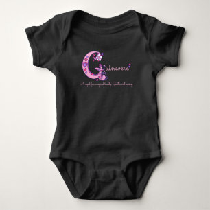 Body Guinevere filles nom et sens G monogramme chemise