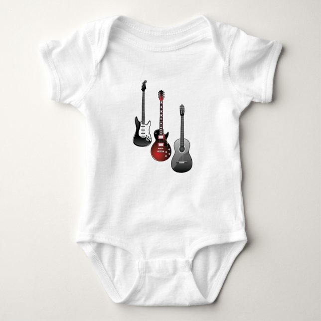 Body guitare électrique, guitare acoustique (Devant)