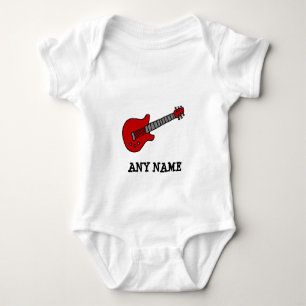 Body Guitare rouge de Rockin