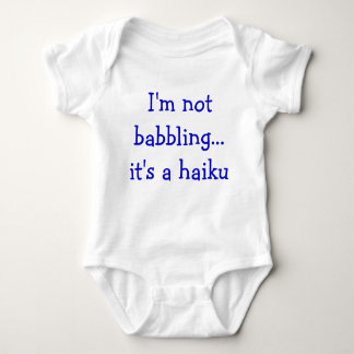 Body Haiku de bébé