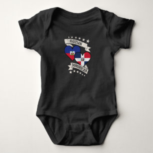 Body Haïti Dominicaine Drapeaux Cardiaques Haïti Républ