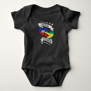 Body Haïti Guyanais Drapeaux cardiaques Haïti Guyana