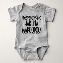 Hakuna Mapoopoo Baby Onsie