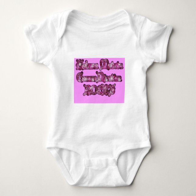 Body Hakuna Matata Communication ROCKS Art Print (Devant)
