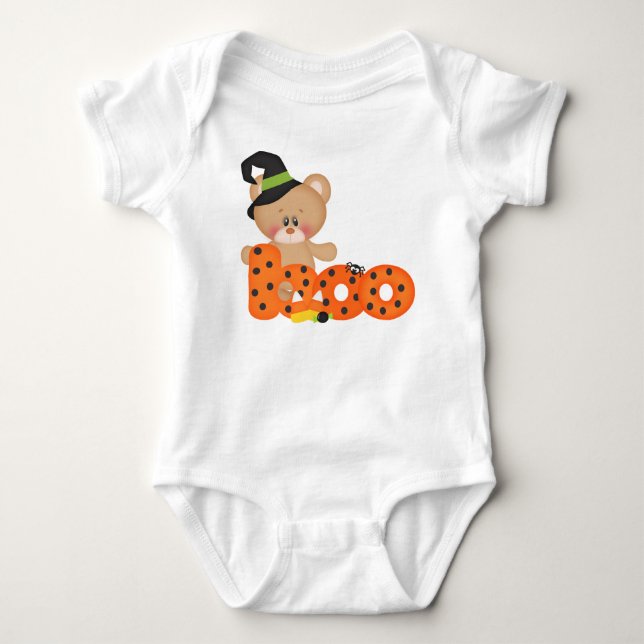 Body Halloween bébé rameper (Devant)