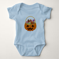 Halloween- citrouille Thème Baby Bodysuit