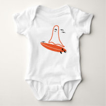 Halloween Surfer Ghost