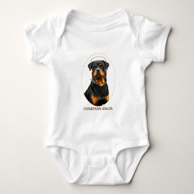 Body halo de rottweiler d'ange gardien (Devant)