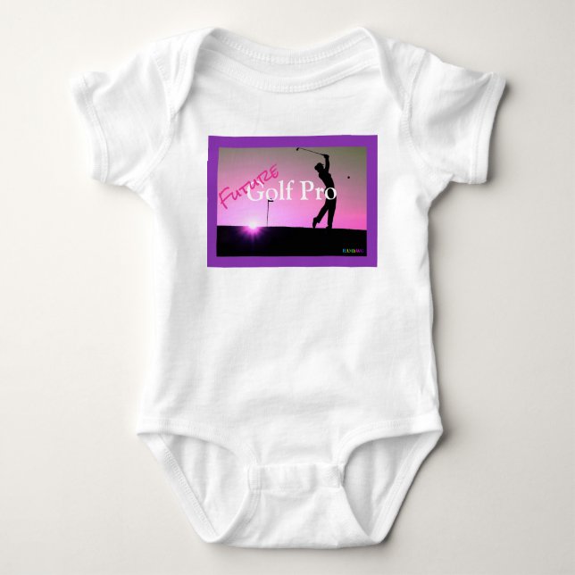 Body HAMbyWG - T-shirt bébé - Girl Future Golf Pro (Devant)
