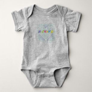 Body HAMbyWG - T-shirt - Logo/Coeur HAMbWG