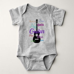 Body HAMbyWG - T Shirt - Multi-Couleur - Guitare