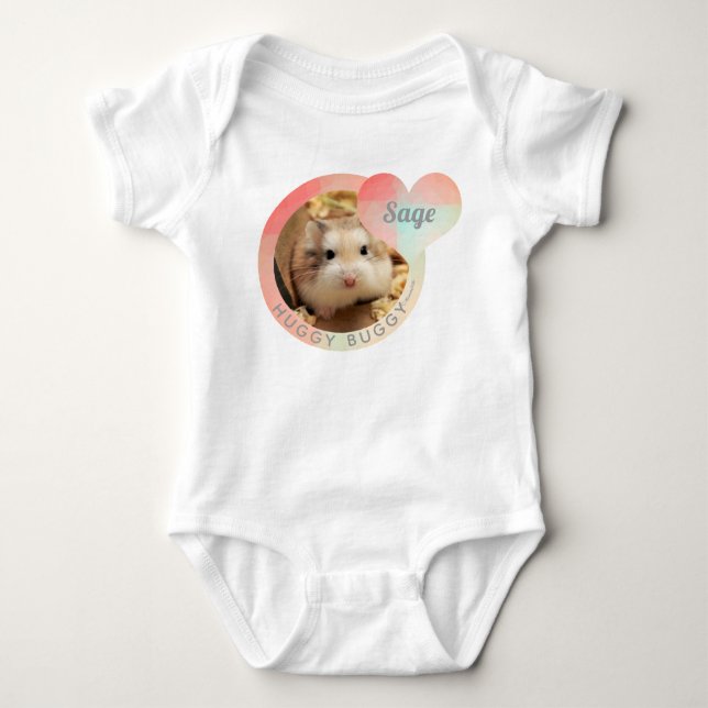 Body HammyVille - Cute Hamster Heart Huggy Buggy (Devant)