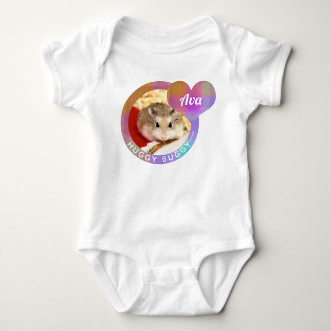 Body HammyVille - Cute Hamster Heart Huggy Buggy (Devant)