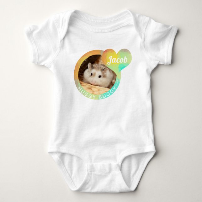 Body HammyVille - Cute Hamster Heart Huggy Buggy (Devant)