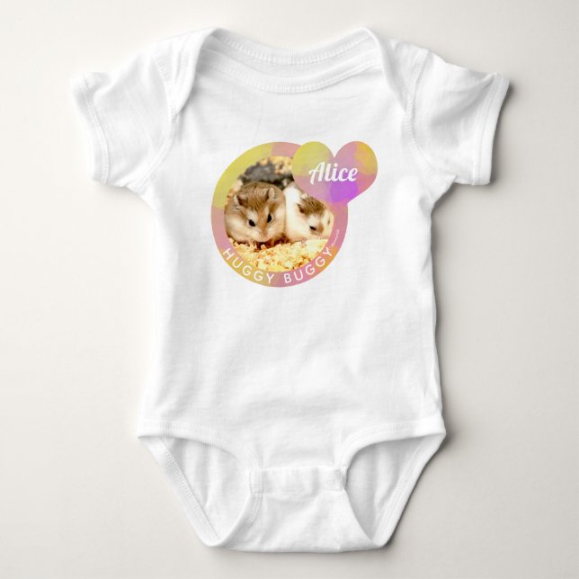Body HammyVille - Cute Hamster Heart Huggy Buggy (Devant)