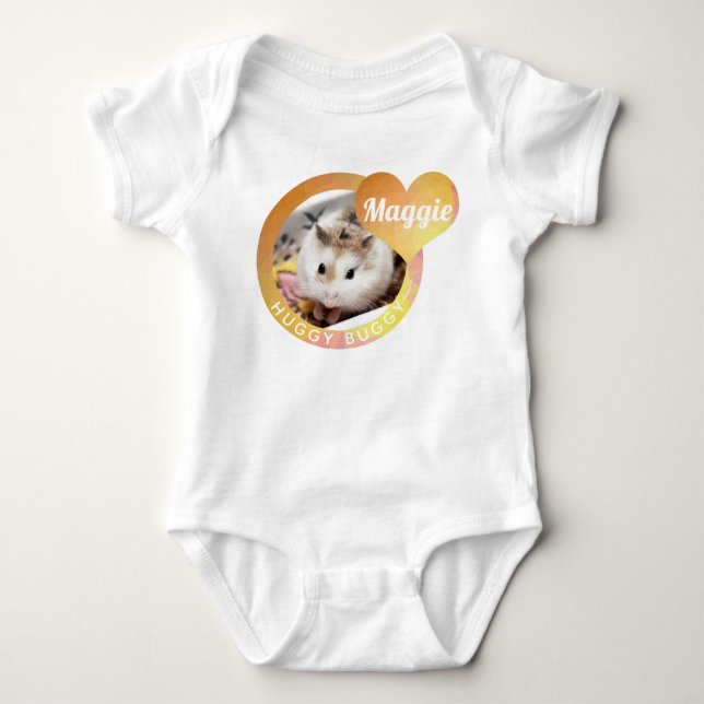 Body HammyVille - Cute Hamster Heart Huggy Buggy (Devant)